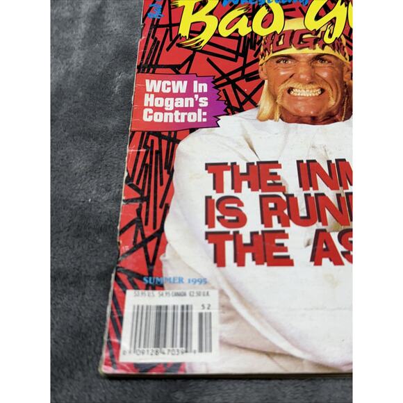 Wrestling Bad Guys Magazine Hulk Hogan WCW Summer 1995 Wrestlemania XI - Picture 3 of 10